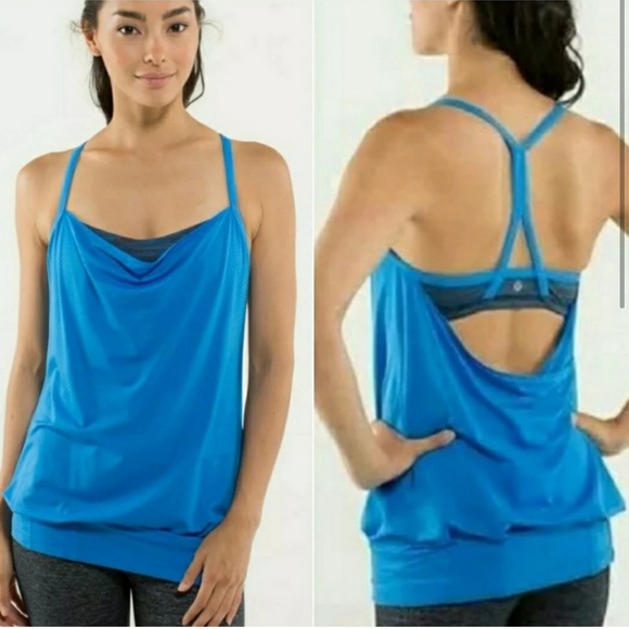 Lululemon CYB Tank Top Cornflower Blue - Picture 3 of 11